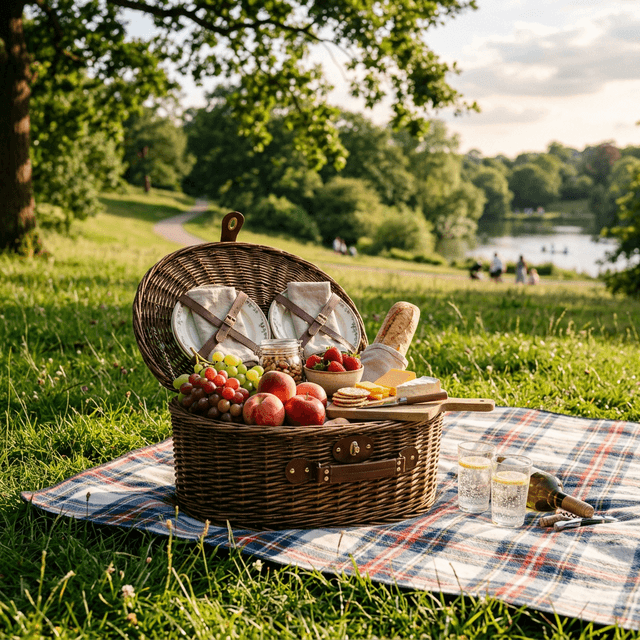 Outdoors Picnic Basket